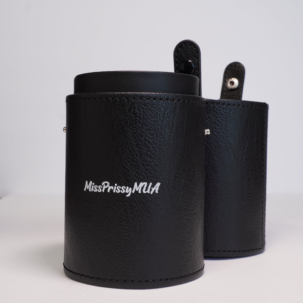 BLACK Small Brush Holder Tube