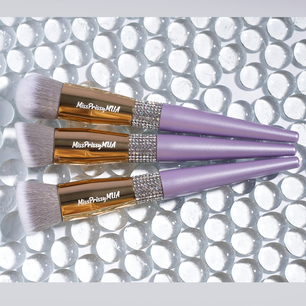 LAVENDER DIAMOND 14 pc Brush Set