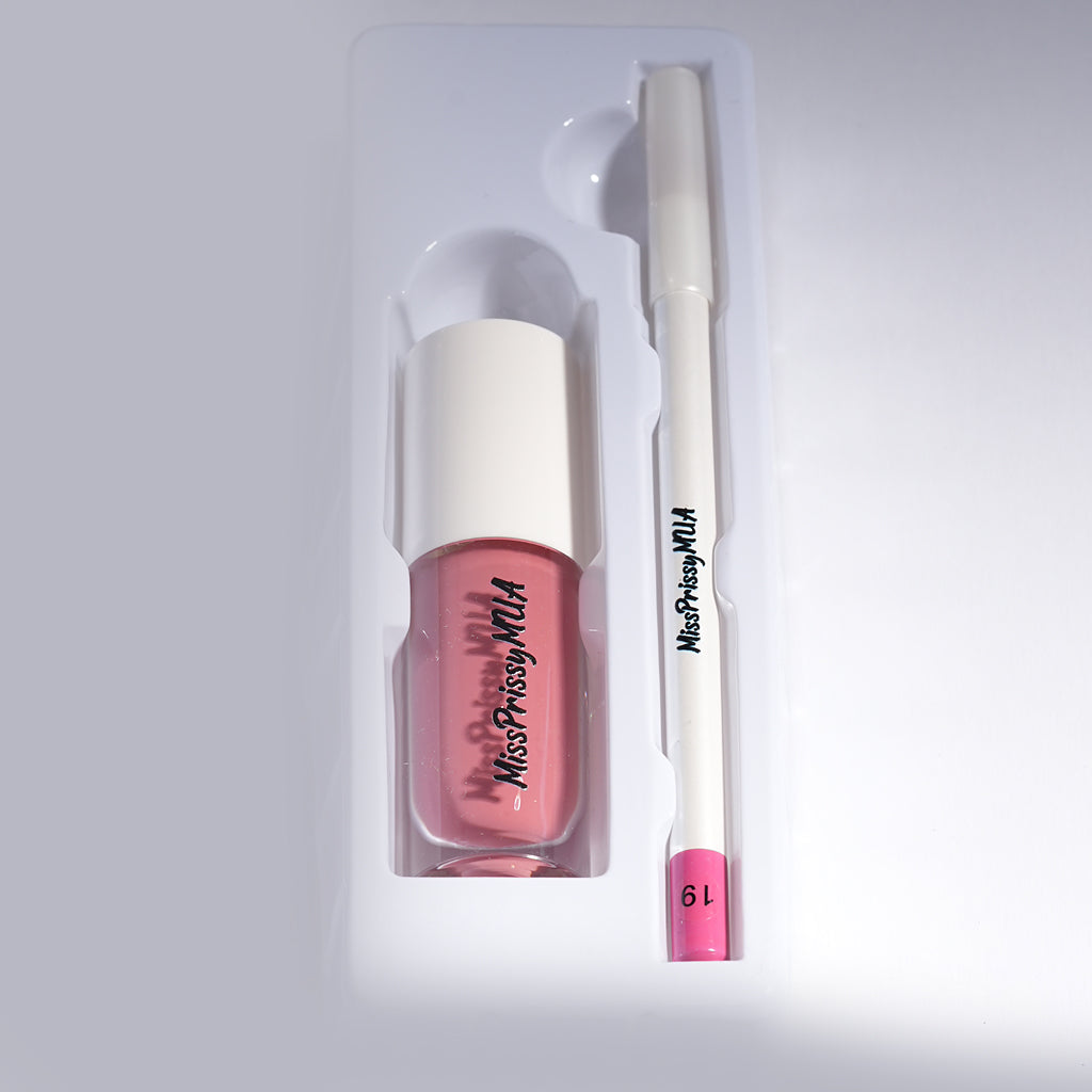 #19 - Matte Lip Kit (Liquid Lipstick/Lip Liner)