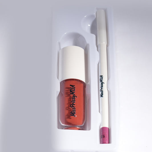 #15 - Matte Lip Kit (Liquid Lipstick/Lip Liner)