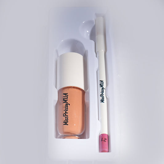 #21 - Matte Lip Kit (Liquid Lipstick/Lip Liner)