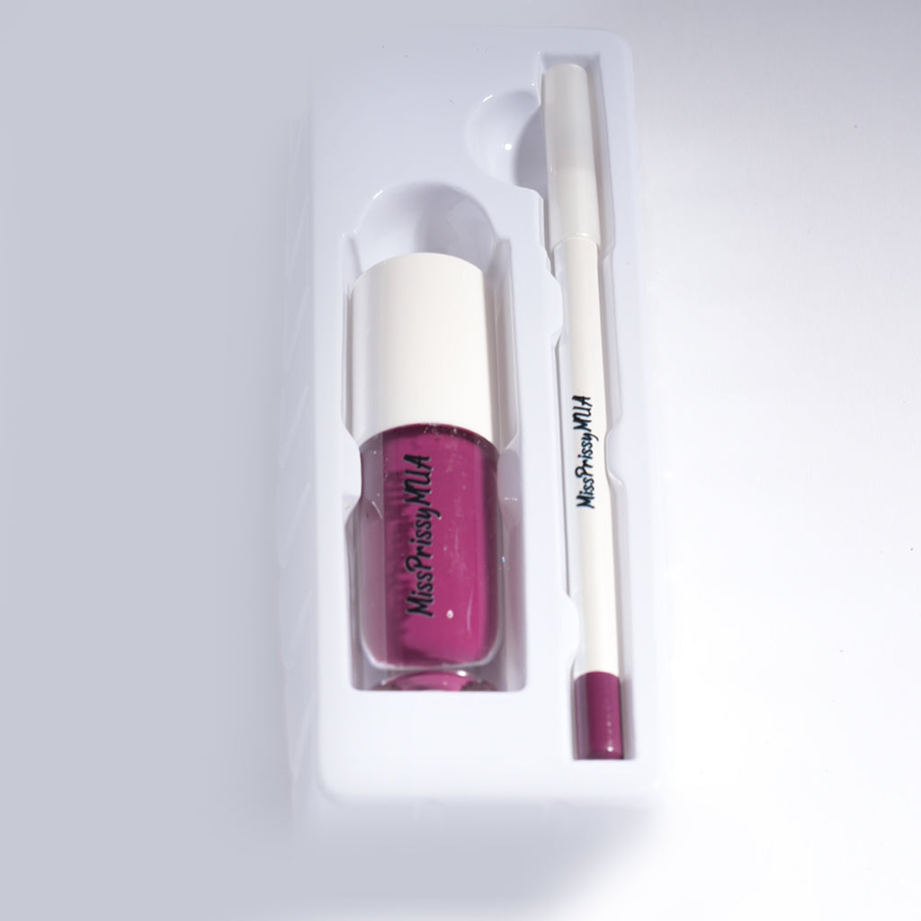 #9 - Matte Lip Kit (Liquid Lipstick/Lip Liner)